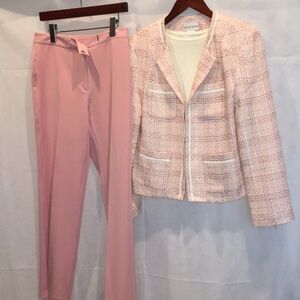 Jacklyn Smith Color Coordinated Set Of Separates Trousers Blazer And Blouse